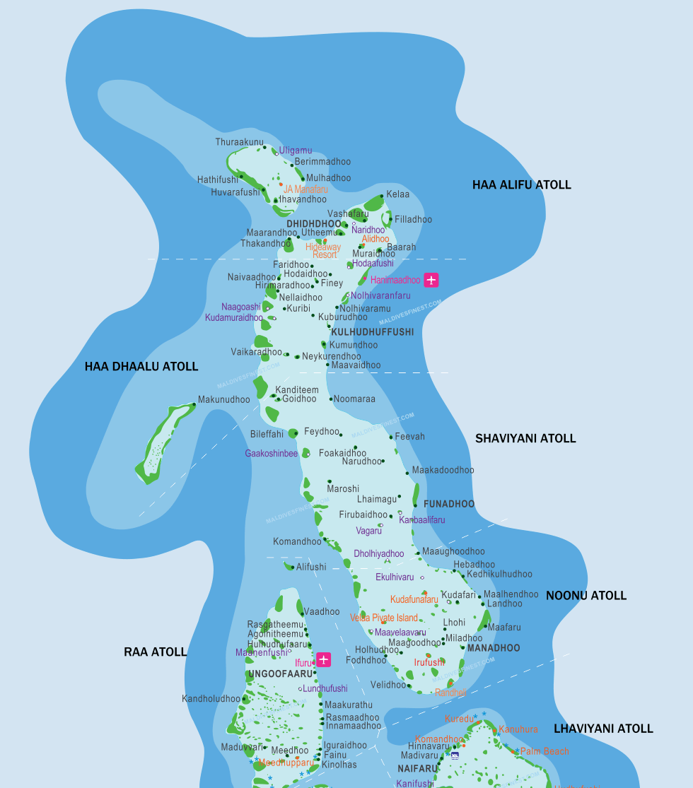 Bản đồ Maldives không thể thiếu khi đi du lịch - Ảnh 3