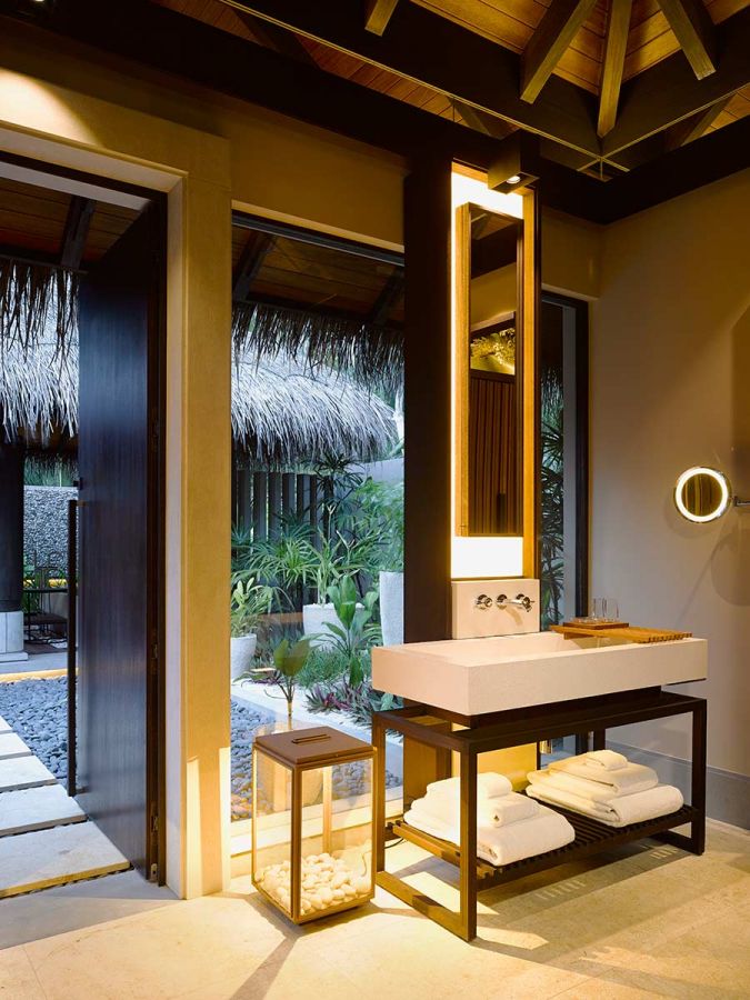 deluxe beach pool villa