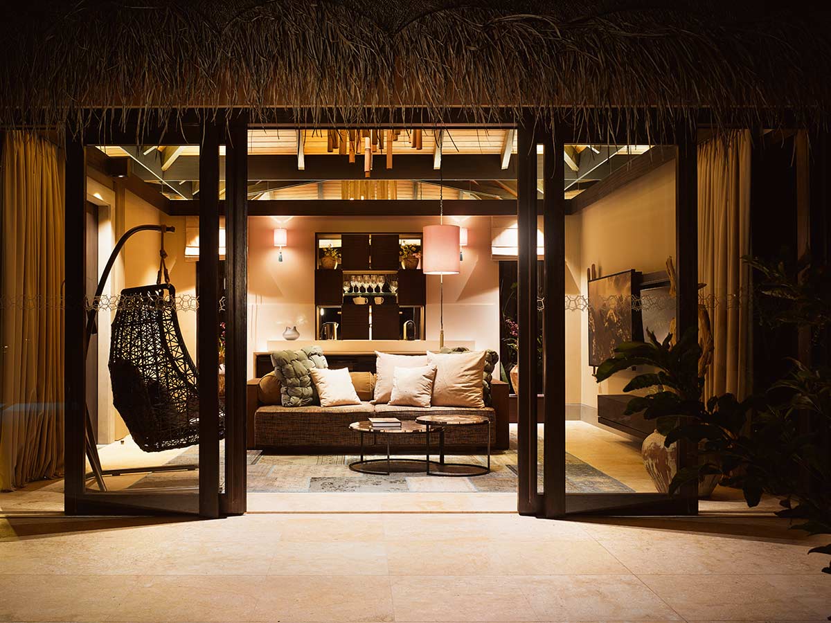 deluxe beach pool villa