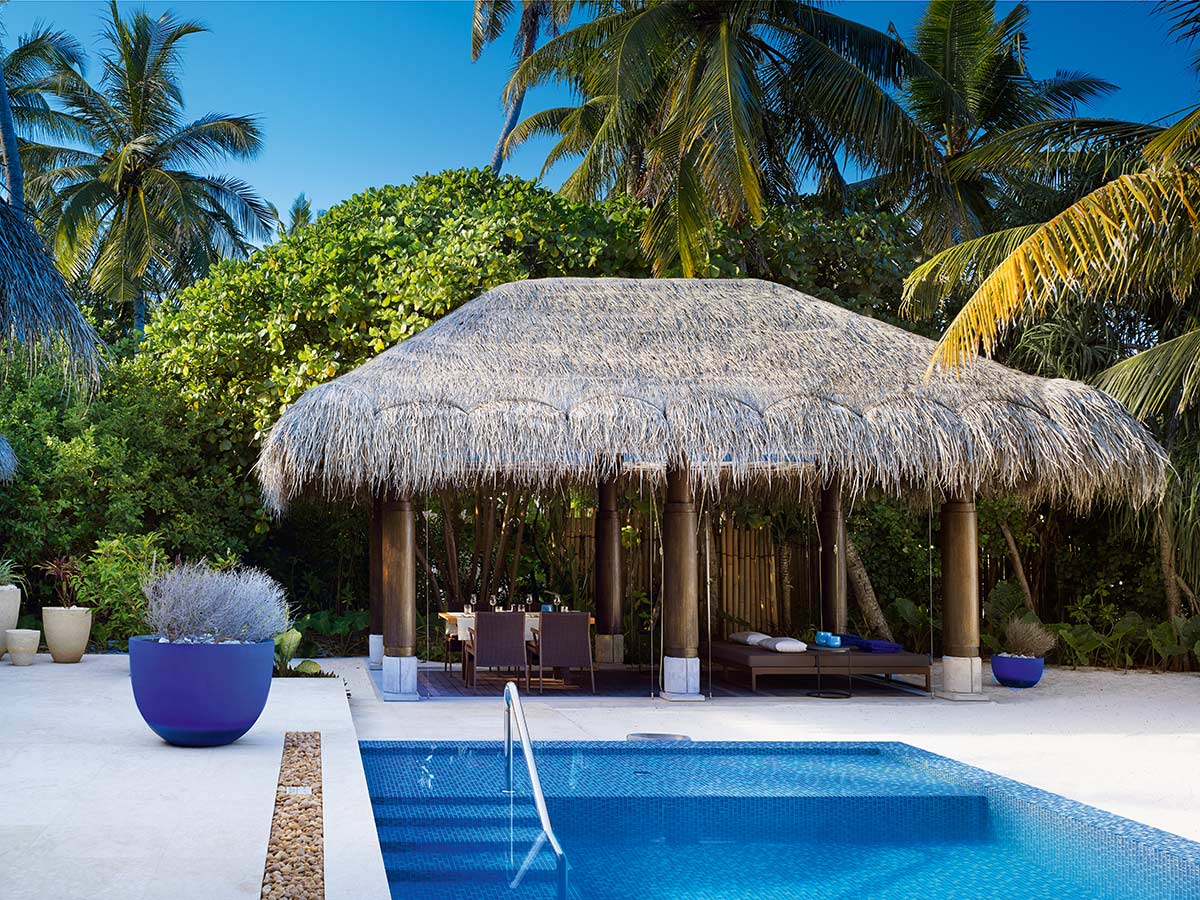 deluxe beach pool villa