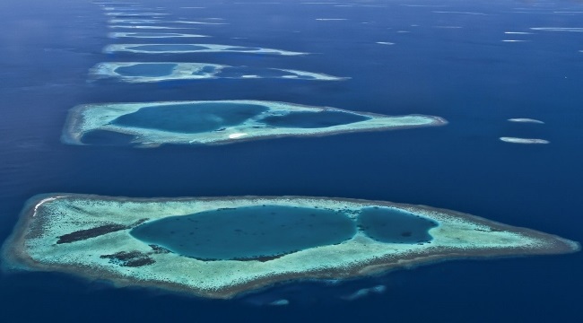 atolls and islands