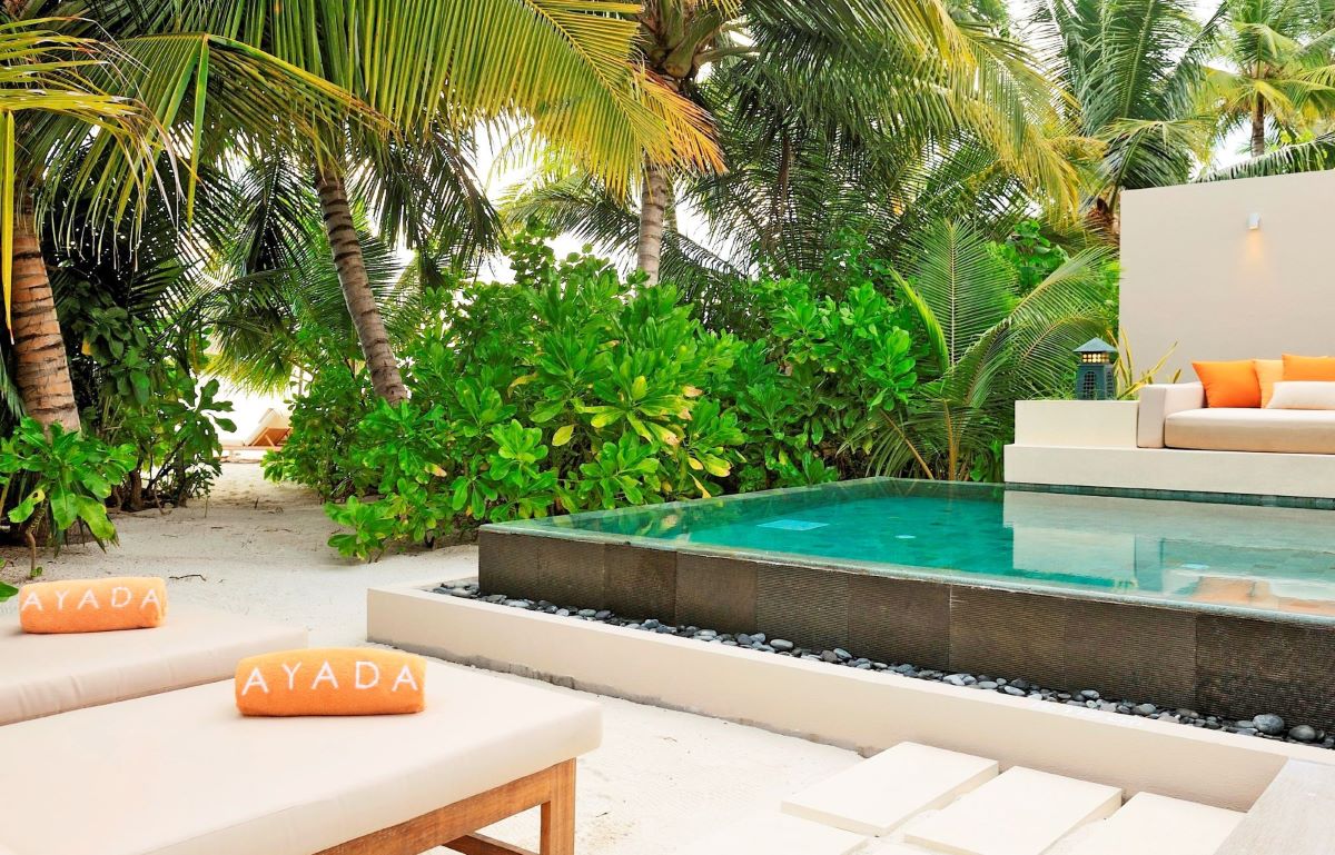 ayada maldives beach villa