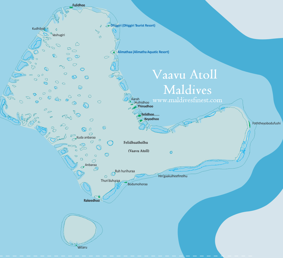 maldives map with resorts, airports and local islands 2019